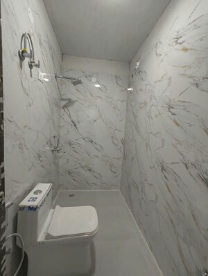 Bathroom in 3 BHK Builder Floor at Kalkaji – for Rent