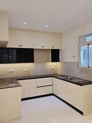 Kitchen in 3 BHK Apartment at Aurobindo The Regent, Kondapur – for Rent
