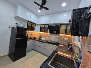 Kitchen in 3 BHK Apartment at Poulomi Avante, Kokapet – for Rent