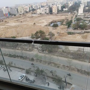 Balcony in 3 BHK Apartment at RNP 1, Kondapur – for Rent