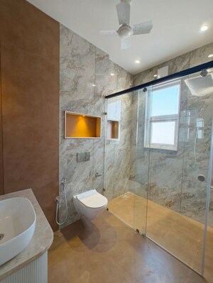 Bathroom in 3 BHK Builder Floor at Greater Kailash I – for Sale