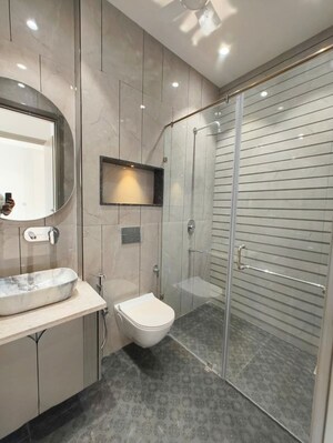 Bathroom in 3 BHK Builder Floor at Greater Kailash I – for Sale
