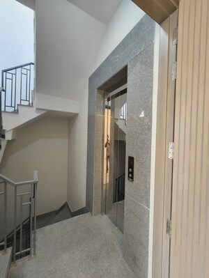 Building Lobby in 3 BHK Builder Floor at Greater Kailash I – for Sale