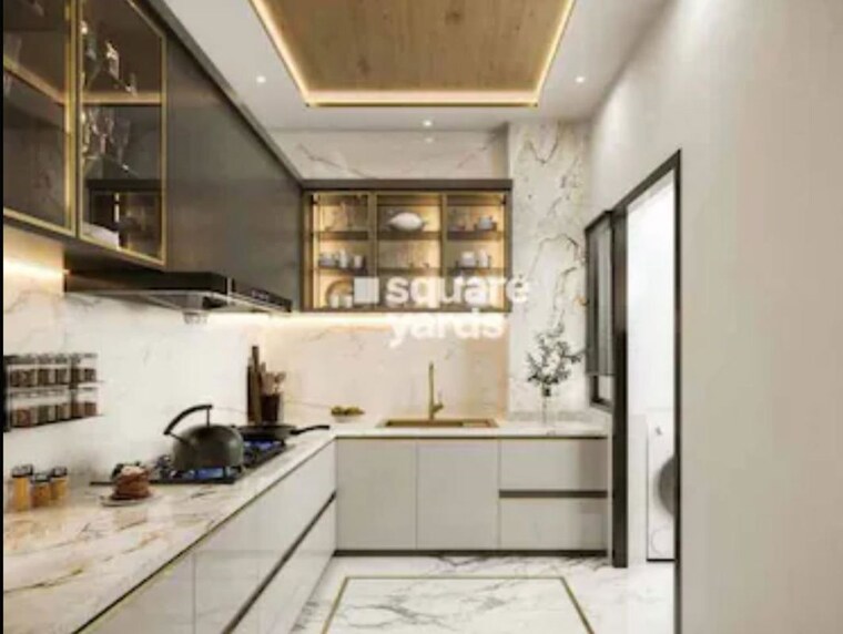 Kitchen, ss-cendana 3 Bedroom 1450 Sq.Ft. Builder Floor In Sector 83 Gurgaon 10370620