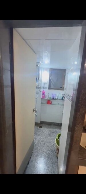 Bathroom in 1 BHK Apartment at Kamal Kunj Vile Parle, Vile Parle West – for Rent