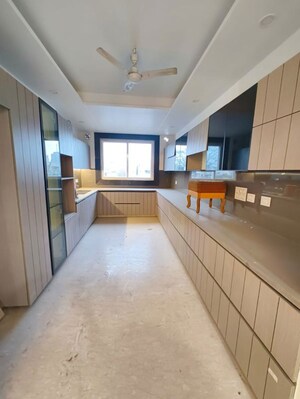 Kitchen in 4 BHK Builder Floor at Nehru Enclave – for Sale