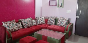 Living Room in 2 BHK Apartment at Gold Star Homes, Vrindavan Yojna – for Sale
