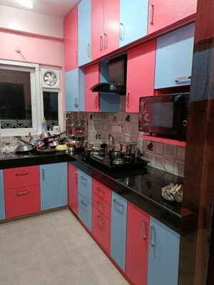 Kitchen in 2 BHK Apartment at Gold Star Homes, Vrindavan Yojna – for Sale