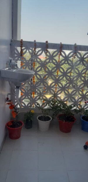 Balcony in 2 BHK Apartment at Gold Star Homes, Vrindavan Yojna – for Sale