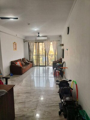 Living Room in 3 BHK Apartment at Risland The Icon, Dhokali – for Rent