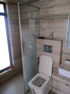 Bathroom in 2 BHK Apartment at Khar West – for Rent