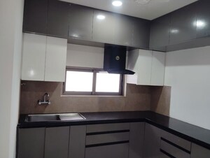 Kitchen in 3 BHK Apartment at Manbhum Around The Grove, Financial District – for Rent