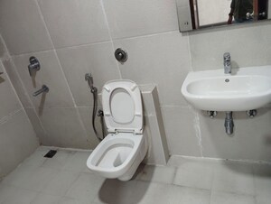 Bathroom in 3 BHK Apartment at Manbhum Around The Grove, Financial District – for Rent