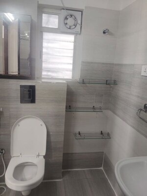 Bathroom in 3 BHK Apartment at Vasavis Shanthinikethan, Madhapur – for Rent