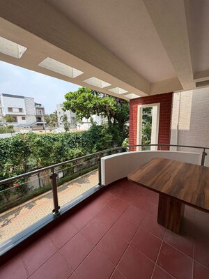 Balcony in 4 BHK Villa at Sreenidhi Jeevanadi Sanskar, Kodigehalli – for Rent