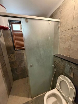 Bathroom in 4 BHK Villa at Sreenidhi Jeevanadi Sanskar, Kodigehalli – for Rent