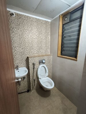 Bathroom in 2.5 BHK Apartment at Lodha Downtown, Dombivli East – for Rent