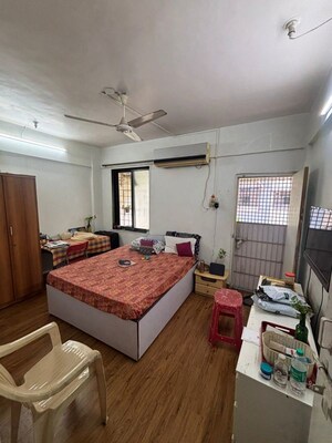 Bedroom in 2 BHK Penthouse at Kopar Khairane – for Rent