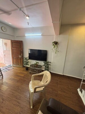Hall in 2 BHK Penthouse at Kopar Khairane – for Rent