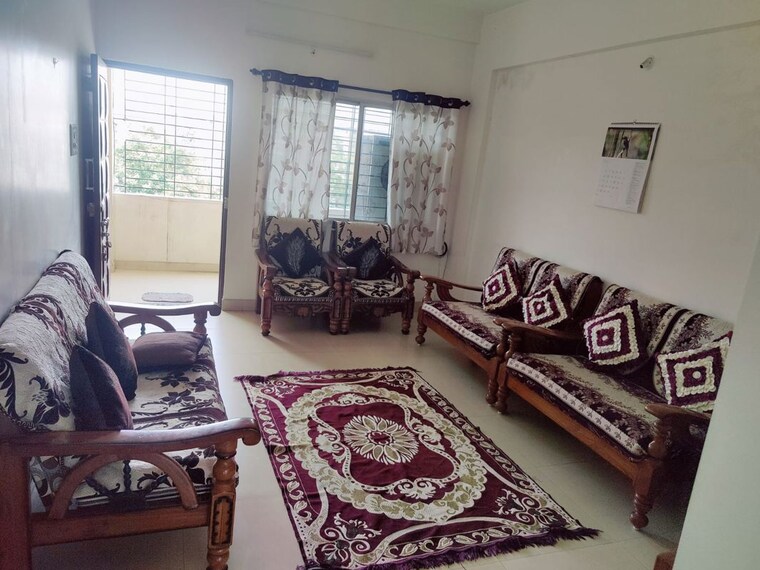 Living Room, khamla 2.5 Bedroom 1050 Sq.Ft. Apartment In Khamla Nagpur 10370753
