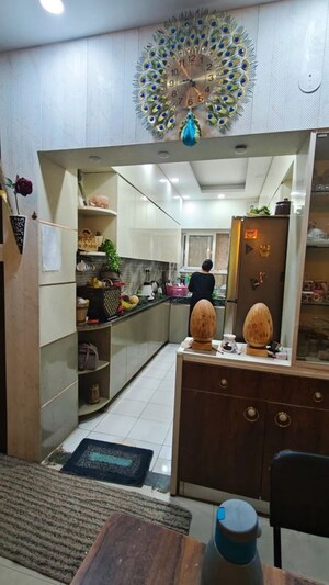 Kitchen in 3 BHK Builder Floor at Sector 16 A – for Sale