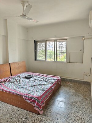 Bedroom in 3 BHK Apartment at Jal Vayu Vihar Apartments, Powai – for Rent