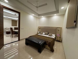 Bedroom in 4 BHK Apartment at Chattarpur – for Rent