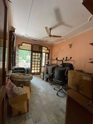 Living Room in 3 BHK Builder Floor at Ashok Vihar – for Sale