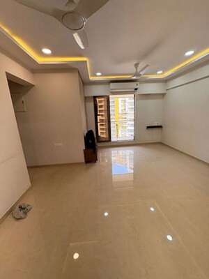 Living Room in 2 BHK Apartment at Cosmos Horizon, Thane West – for Rent