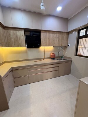 Kitchen in 2 BHK Apartment at Cosmos Horizon, Thane West – for Rent