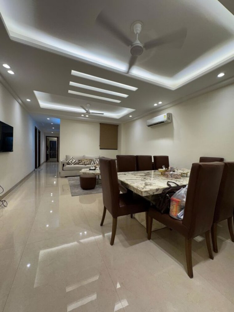 Living Room, chattarpur 4 Bedroom 2200 Sq.Ft. Apartment In Chattarpur Delhi 10370822