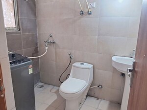 Bathroom in 2 BHK Apartment at Mittal Rajnagar Residency, Raj Nagar Extension – for Rent