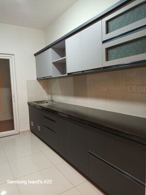 Kitchen in 3 BHK Apartment at Vajram Newtown, Thanisandra Main Road – for Rent