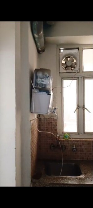 Kitchen in 1 BHK Apartment at Supertech Ecovillage I, Sector 1 Greater Noida – for Rent