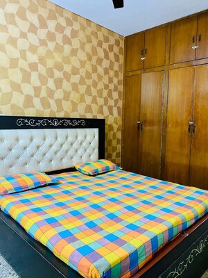 Bedroom in 2 BHK Builder Floor at Lajpat Nagar ii – for Rent