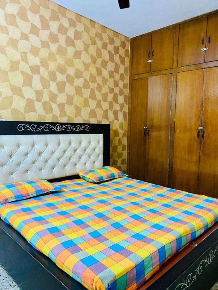 Bedroom, lajpat nagar ii 2 Bedroom 900 Sq.Ft. Builder Floor In Lajpat Nagar ii Delhi 10370875