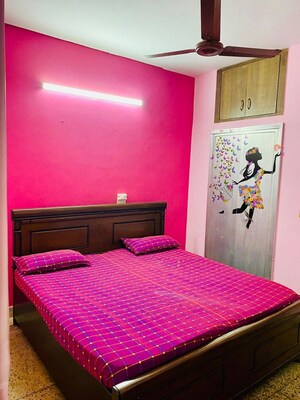 Bedroom in 2 BHK Builder Floor at Lajpat Nagar ii – for Rent