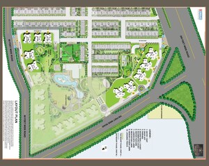 Master Plan in 3 BHK Apartment at Omaxe The Resort, South Mullanpur – for Sale