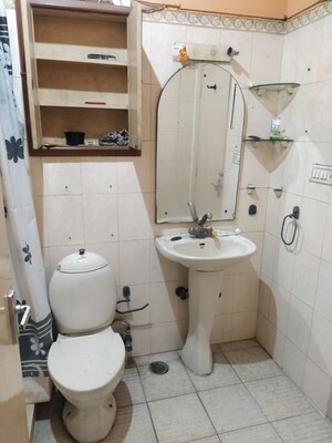 Bathroom in 2 BHK Apartment at Eros Sterling Apartments, Charmwood Village – for Sale
