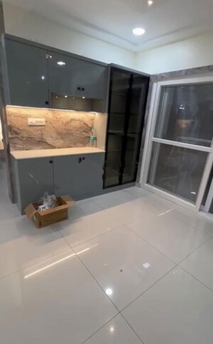Furnished Amenities in 3 BHK Apartment at Ramky Towers, Gachibowli – for Rent