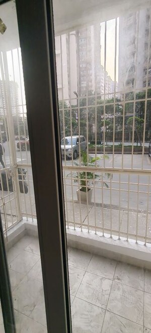 Balcony in 2.5 BHK Apartment at Ajnara Grand Heritage, Sector 74 – for Rent