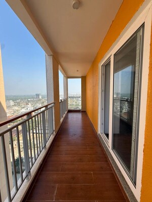Building Lobby in 2 BHK Apartment at Rishita Manhattan, Gomti Nagar – for Sale