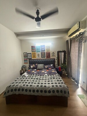 Bedroom in 1 BHK Apartment at Tulip Yellow, Sector 69 – for Rent
