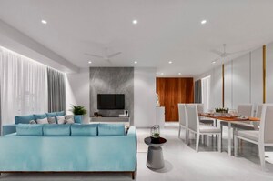 Team Area in 3 BHK Apartment at Ajmera Beverly Hills and Royal Empire, Andheri West – for Rent