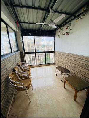 Terrace in 3 BHK Apartment at Eisha Loreals, Kondhwa – for Sale