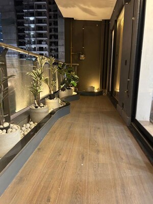 Balcony in 2 BHK Apartment at Krisumi Waterfall Residences, Sector 36a – for Rent