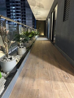 Balcony in 2 BHK Apartment at Krisumi Waterfall Residences, Sector 36a – for Rent