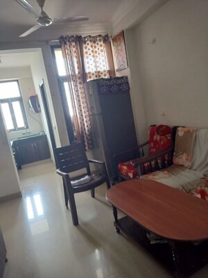 Living Room in 1 BHK Apartment at Raj Nagar Extension – for Rent