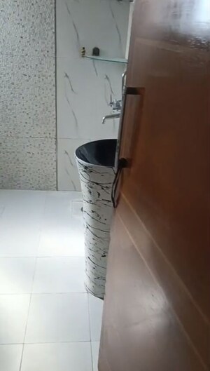 Bathroom in 3 BHK Apartment at Sector 12 Dwarka – for Rent