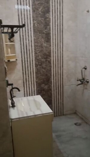 Bathroom in 3 BHK Apartment at Sector 12 Dwarka – for Rent